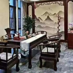 西安辰默高端茶樓家具設(shè)計裝修效果