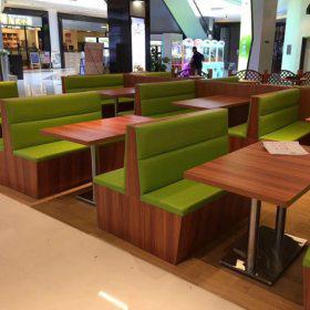 西安優(yōu)質餐廳卡座沙發(fā)定做廠家